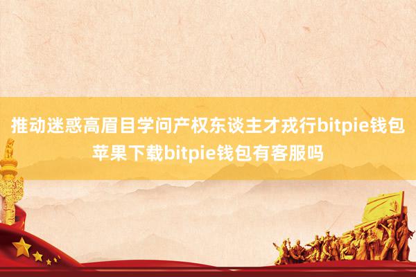 推动迷惑高眉目学问产权东谈主才戎行bitpie钱包苹果下载bitpie钱包有客服吗