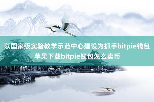 以国家级实验教学示范中心建设为抓手bitpie钱包苹果下载bitpie钱包怎么卖币