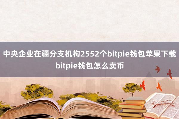 中央企业在疆分支机构2552个bitpie钱包苹果下载bitpie钱包怎么卖币