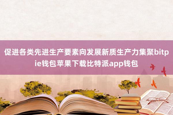 促进各类先进生产要素向发展新质生产力集聚bitpie钱包苹果下载比特派app钱包