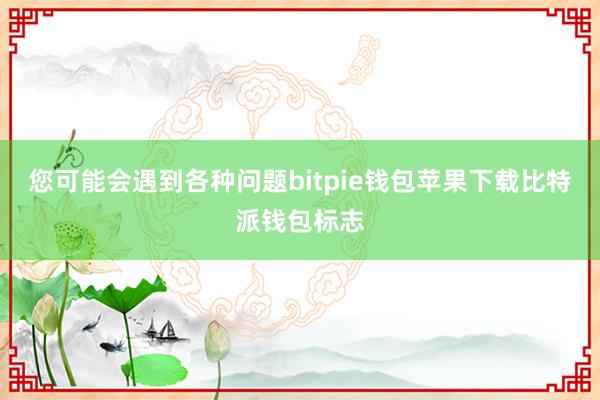 您可能会遇到各种问题bitpie钱包苹果下载比特派钱包标志