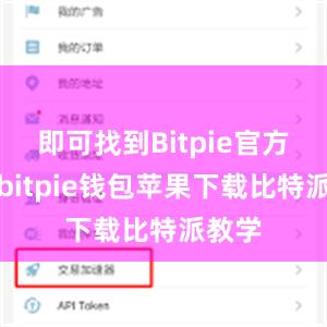 即可找到Bitpie官方网站bitpie钱包苹果下载比特派教学