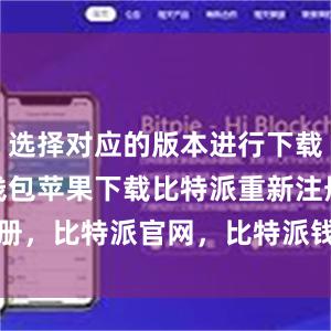 选择对应的版本进行下载bitpie钱包苹果下载比特派重新注册，比特派官网，比特派钱包，比特派下载