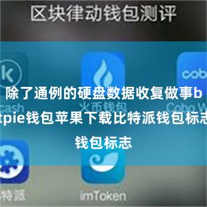 除了通例的硬盘数据收复做事bitpie钱包苹果下载比特派钱包标志